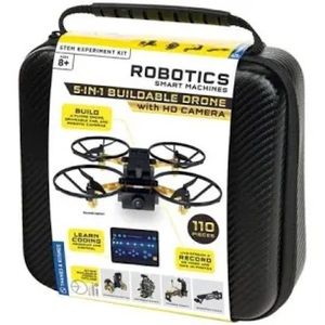 Thames & Kosmos Robotics: Smart Machines 5-in-1 Buildable Drone with HDCamera